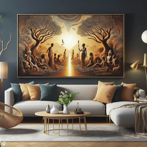 Unveiling the Allure of African Paintings in Interior Design