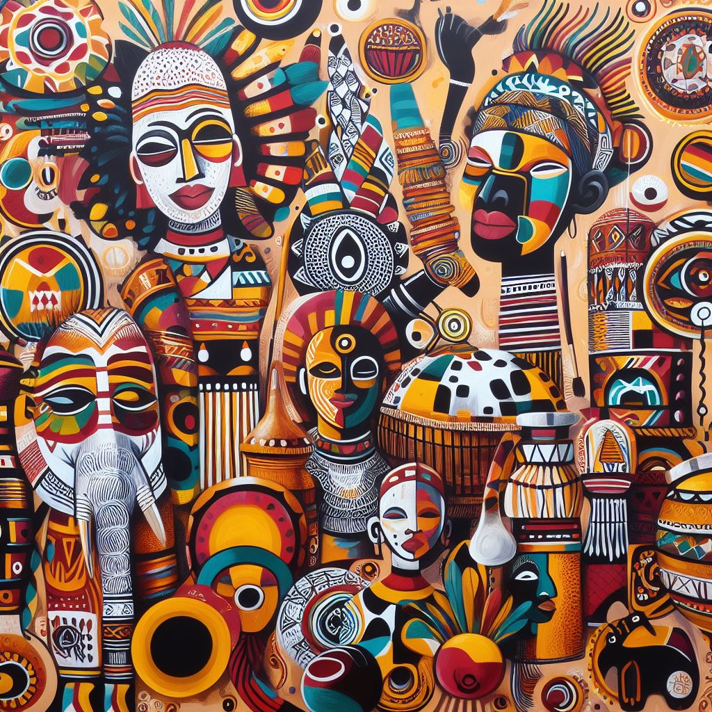 Revealing African Culture through African Paintings