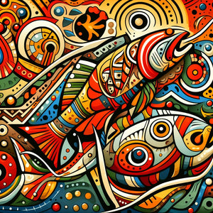 The Significance of Fishes in African Paintings